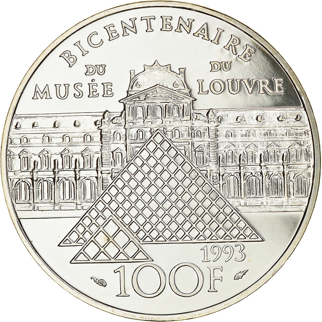 Moneta, Francia, Liberté guidant le peuple, 100 Francs, 1993, ESSAI, FDC