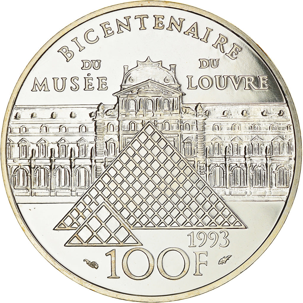 Coin, France, Liberté guidant le peuple, 100 Francs, 1993, ESSAI, MS(65-70)