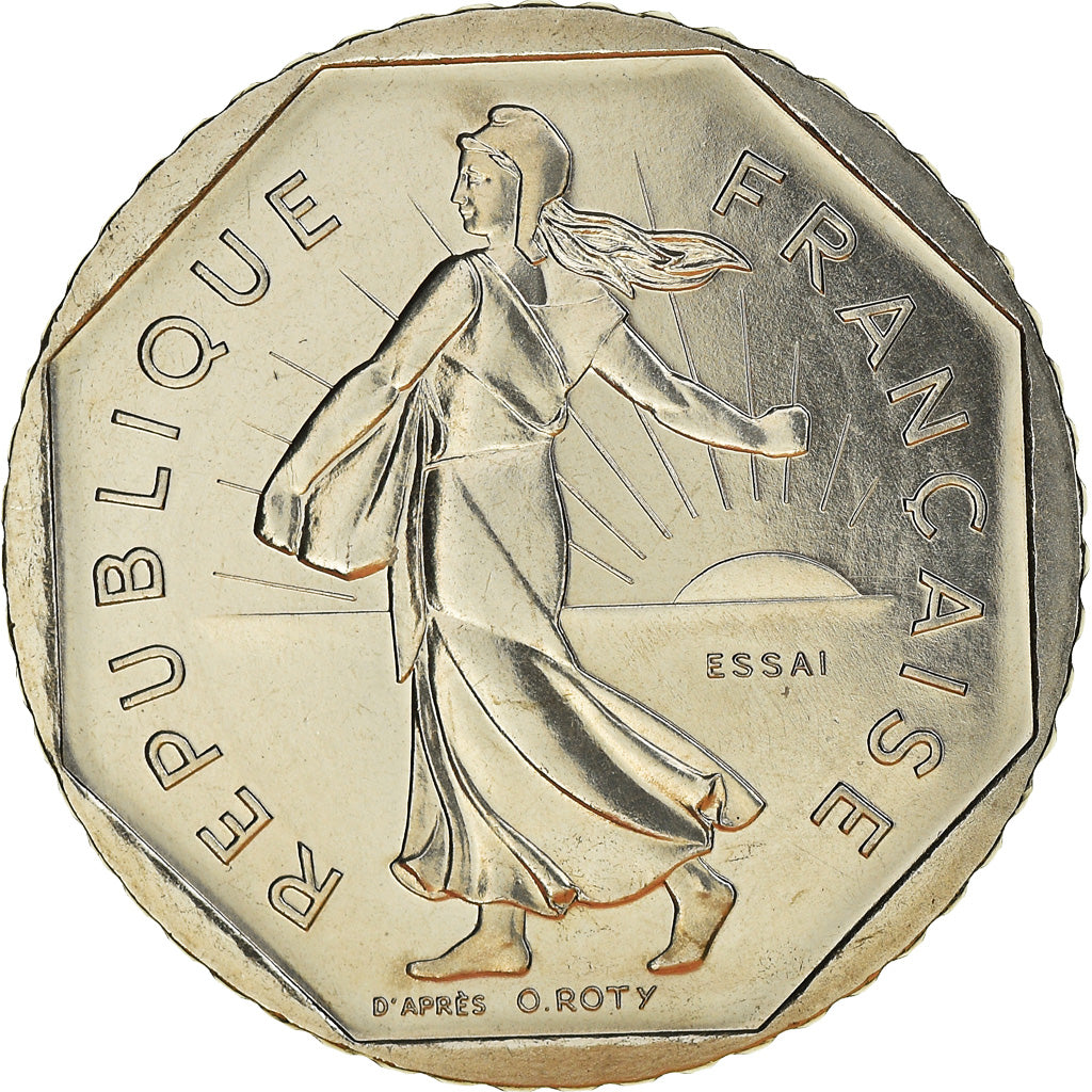 Münze, Frankreich, Semeuse, 2 Francs, 1978, Paris, ESSAI, STGL, Nickel