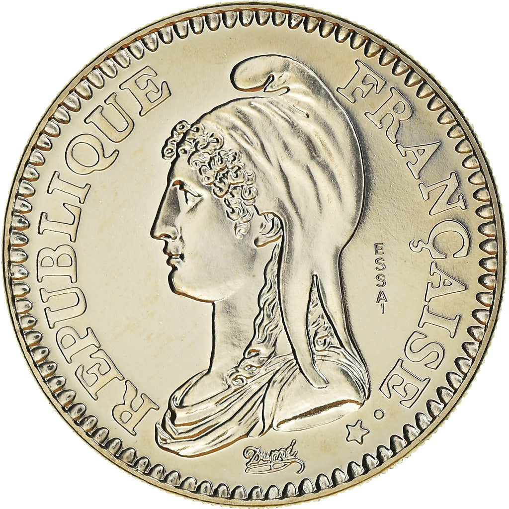 Monnaie, France, République, 1 Franc, 1992, Paris, ESSAI, SPL, Nickel