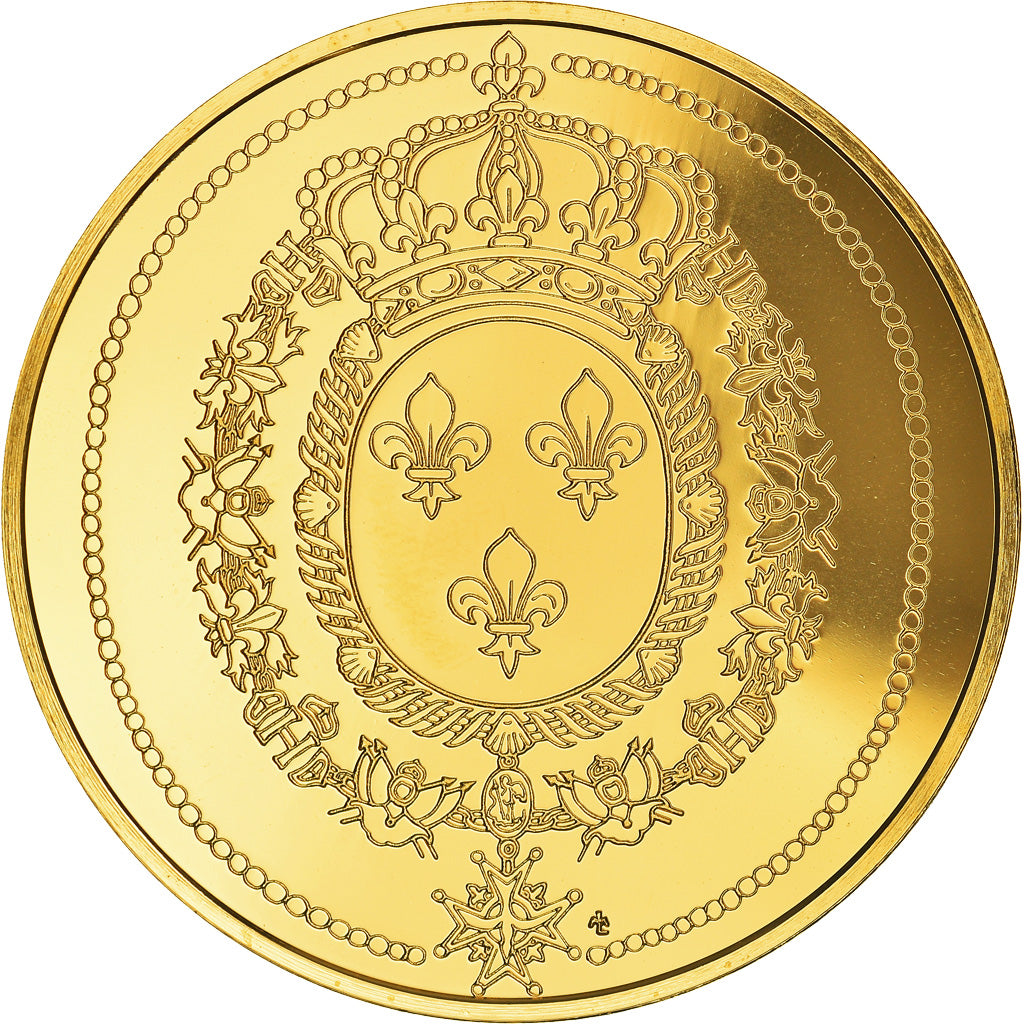 France, Médaille, Les rois de France, Louis XVI, History, Proof, FDC, Vermeil