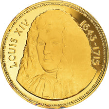 Frankreich, Medaille, Les rois de France, Louis XIV, History, Proof, STGL