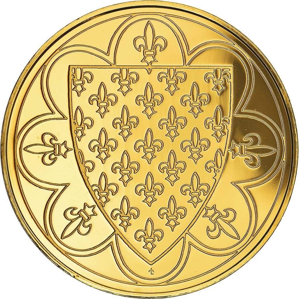 France, Medal, Les Rois de France, Philippe VI, History, Proof, MS(65-70)