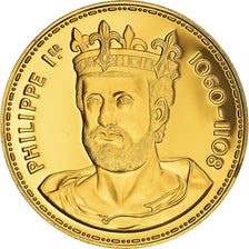 France, Médaille, Les Rois de France, Philippe Ier, History, Proof, FDC