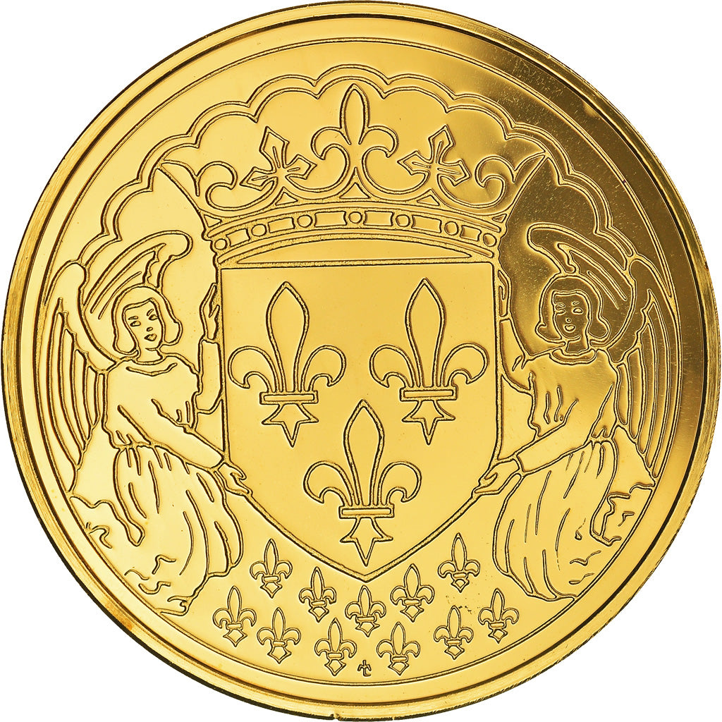 France, Médaille, Les Rois de France, Charles VIII, History, Proof, FDC