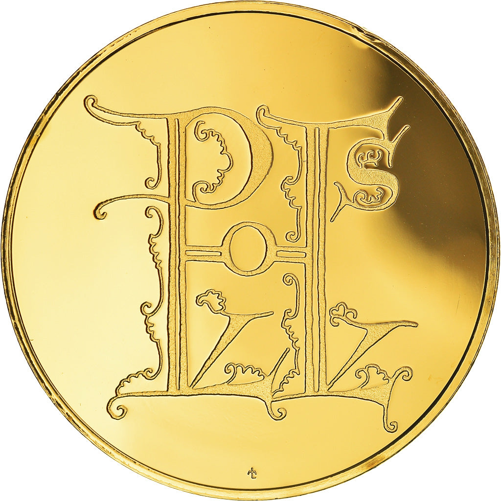 France, Médaille, Les Rois de France, Louis VII, History, Proof, FDC, Vermeil