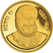 France, Médaille, Les rois de France, henri IV, History, Proof, FDC, Vermeil