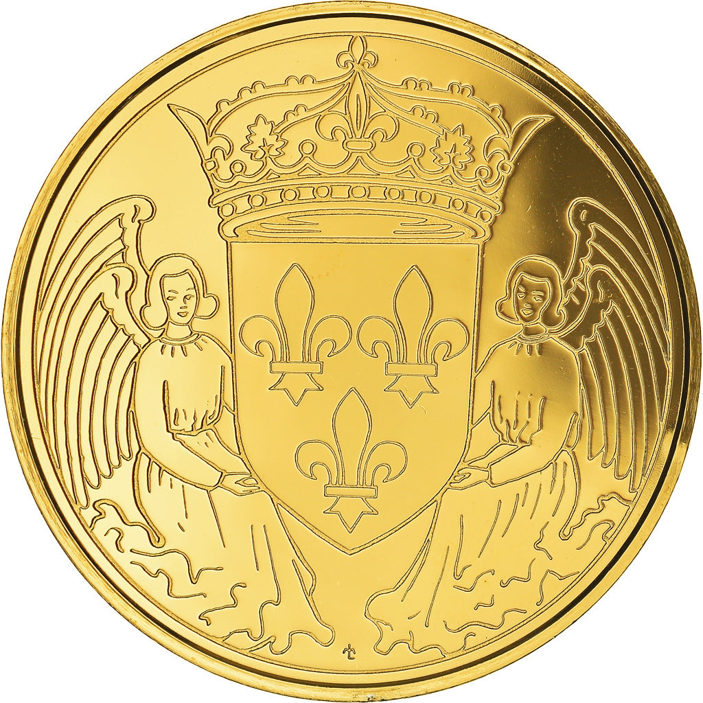 France, Medal, Les Rois de France, Charles IX, History, Proof, MS(65-70)