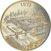 France, Token, 25 Ans de la FFAN, Pessac, 1998, MS(63), Copper Plated Silver