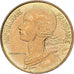 Monnaie, France, Marianne, 20 Centimes, 1965, Paris, SPL+, Bronze-Aluminium