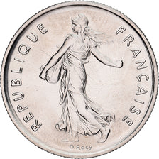 Coin, France, Semeuse, 5 Francs, 1972, Paris, MS(65-70), Nickel Clad