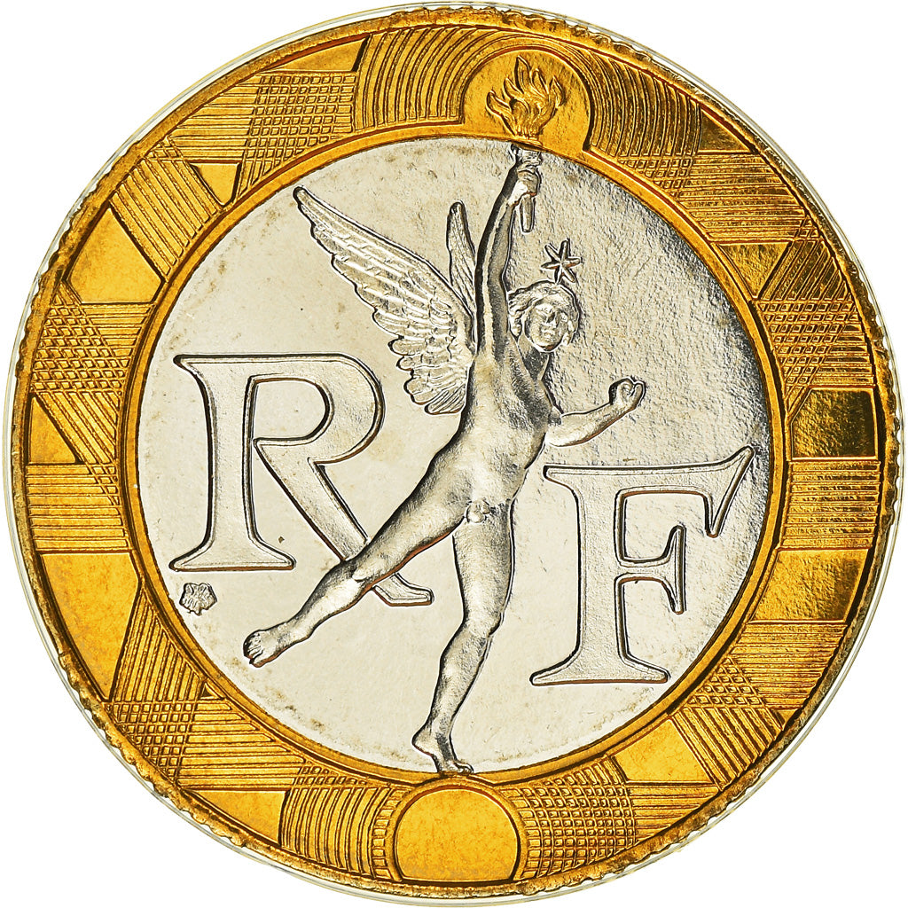Monnaie, France, Génie, 10 Francs, 1993, Paris, Frappe médaille, FDC