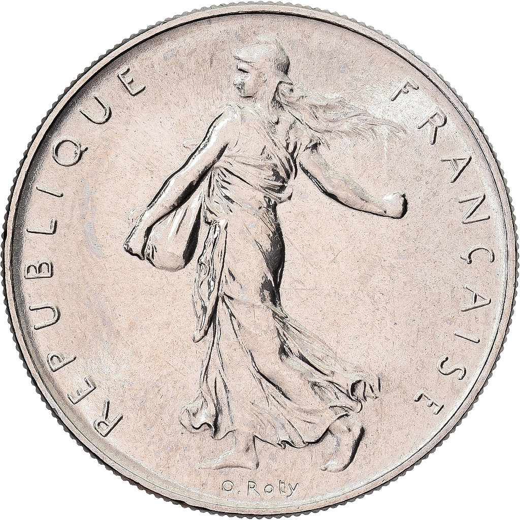 Coin, France, Semeuse, Franc, 1973, Paris, FDC, MS(65-70), Nickel, KM:925.1