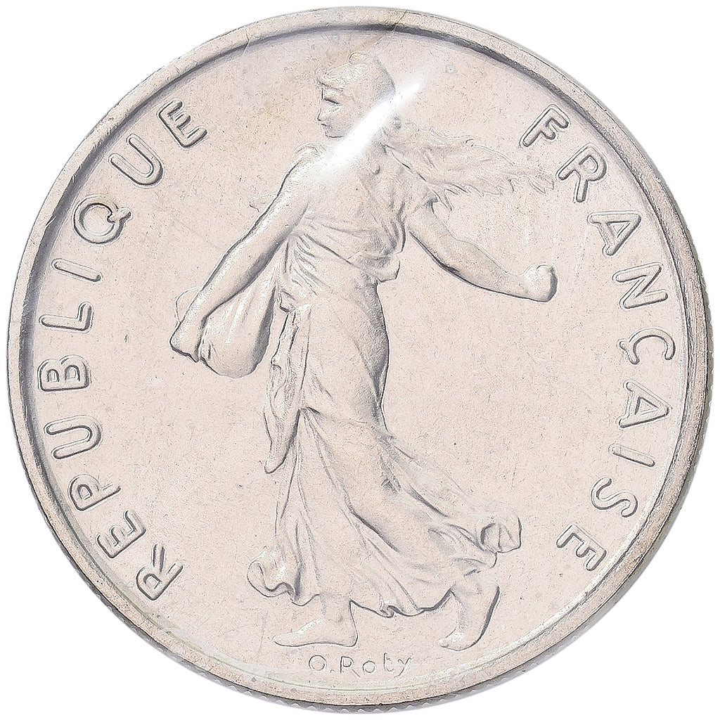 Coin, France, Semeuse, 1/2 Franc, 1973, Paris, FDC, MS(65-70), Nickel, KM:931.1