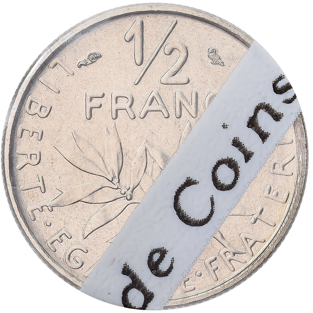 Coin, France, Semeuse, 1/2 Franc, 1973, Paris, FDC, MS(65-70), Nickel, KM:931.1