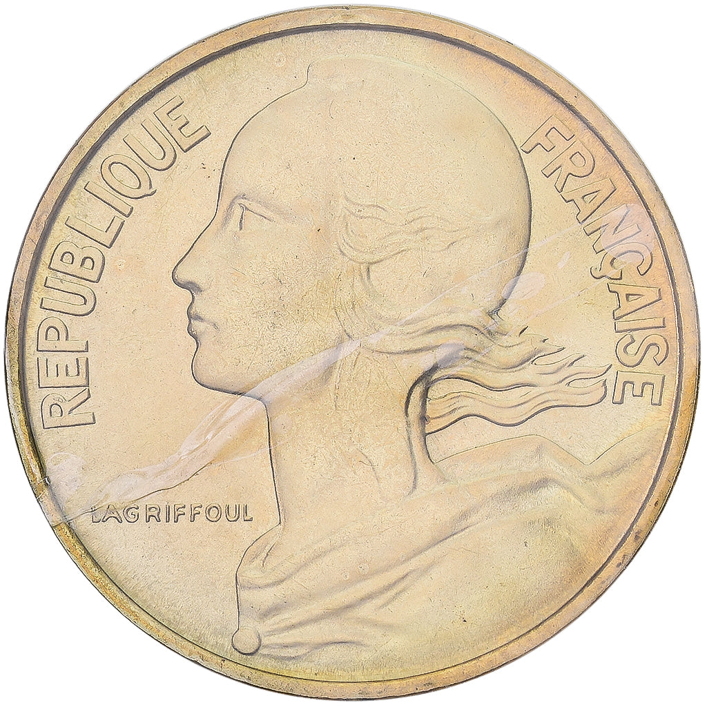 Coin, France, Marianne, 10 Centimes, 1973, Paris, FDC, MS(65-70)