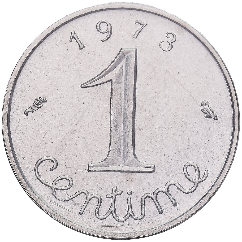 Coin, France, Épi, Centime, 1973, Paris, FDC, MS(65-70), Stainless Steel