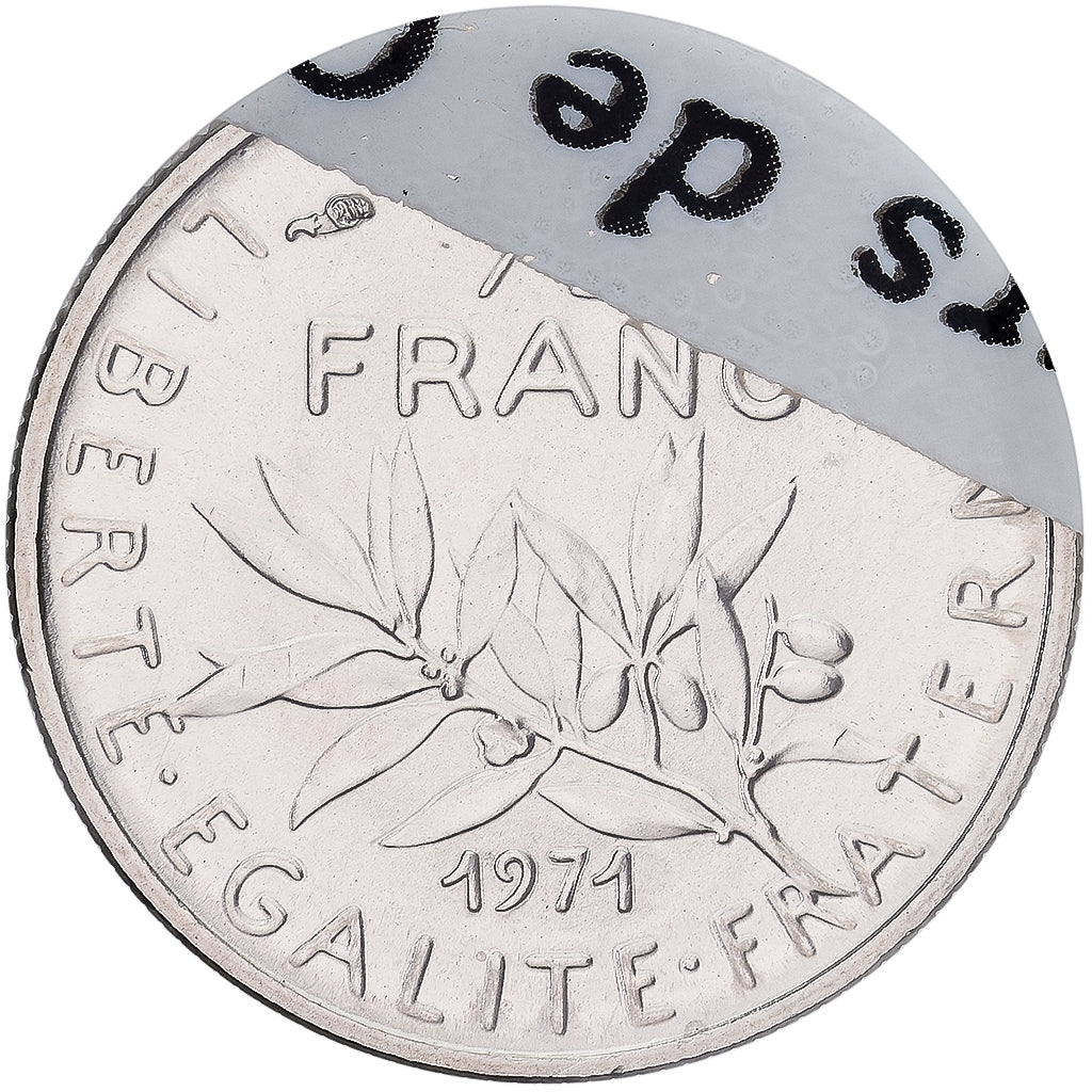 Coin, France, Semeuse, 1/2 Franc, 1971, Paris, MS(65-70), Nickel, KM:931.1
