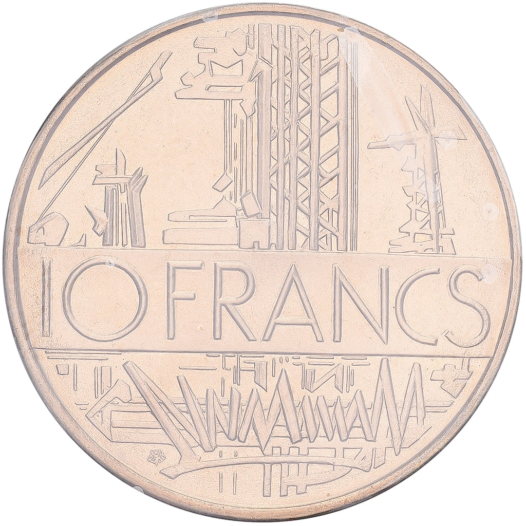 Coin, France, Mathieu, 10 Francs, 1975, Paris, FDC, MS(65-70), Nickel-brass