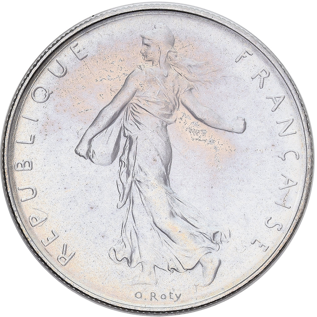 Coin, France, Semeuse, Franc, 1975, Paris, MS(65-70), Nickel, KM:925.1