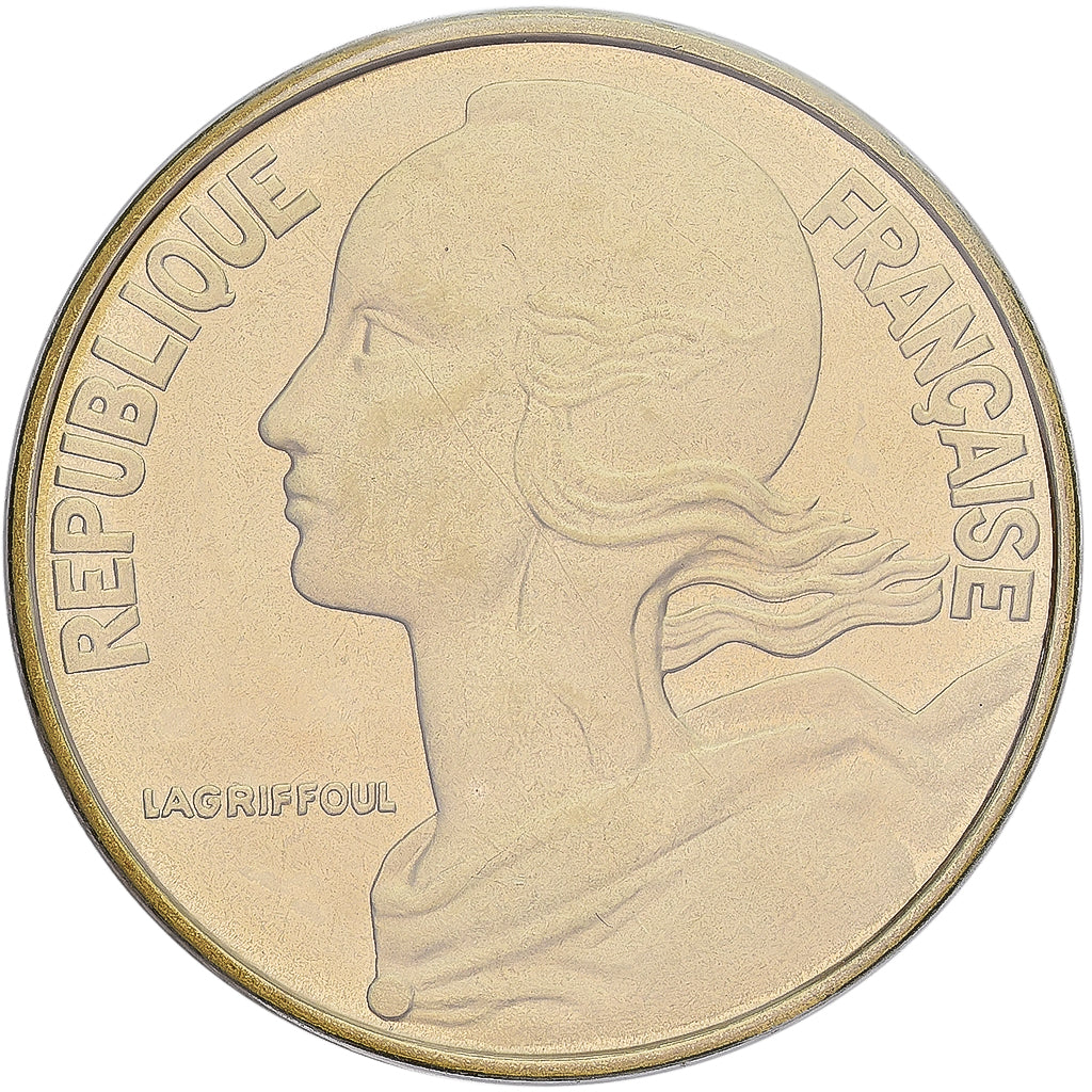 Coin, France, Marianne, 20 Centimes, 1975, Paris, FDC, MS(65-70)