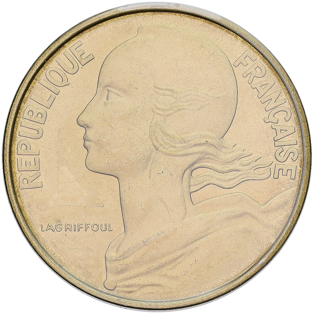 Coin, France, Marianne, 10 Centimes, 1975, Paris, FDC, MS(65-70)