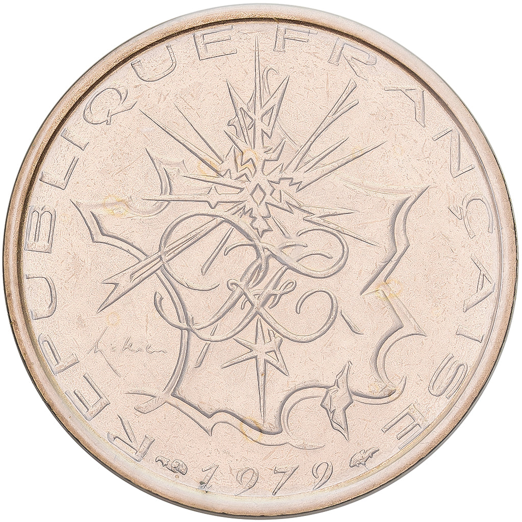 Coin, France, Mathieu, 10 Francs, 1979, MS(65-70), Nickel-brass, KM:940