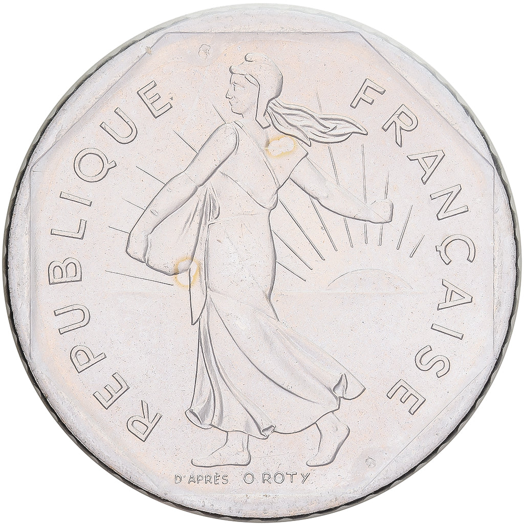 Coin, France, Semeuse, 2 Francs, 1979, FDC, MS(65-70), Nickel, KM:942.1