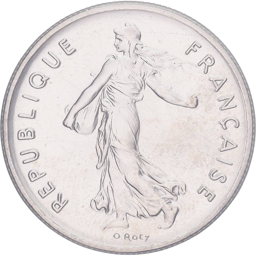 Coin, France, Semeuse, 5 Francs, 1997, Paris, MS(65-70), Nickel Clad