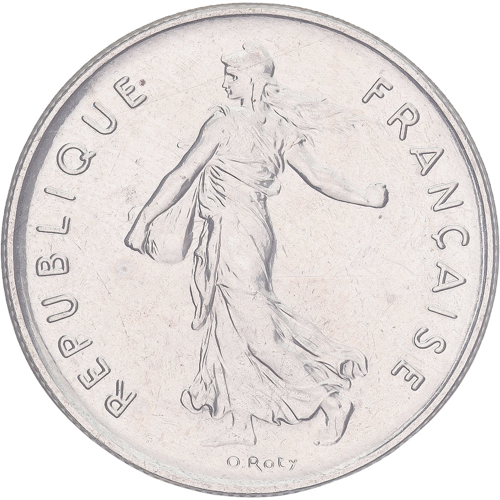 Coin, France, Semeuse, 5 Francs, 1997, Paris, MS(65-70), Nickel Clad