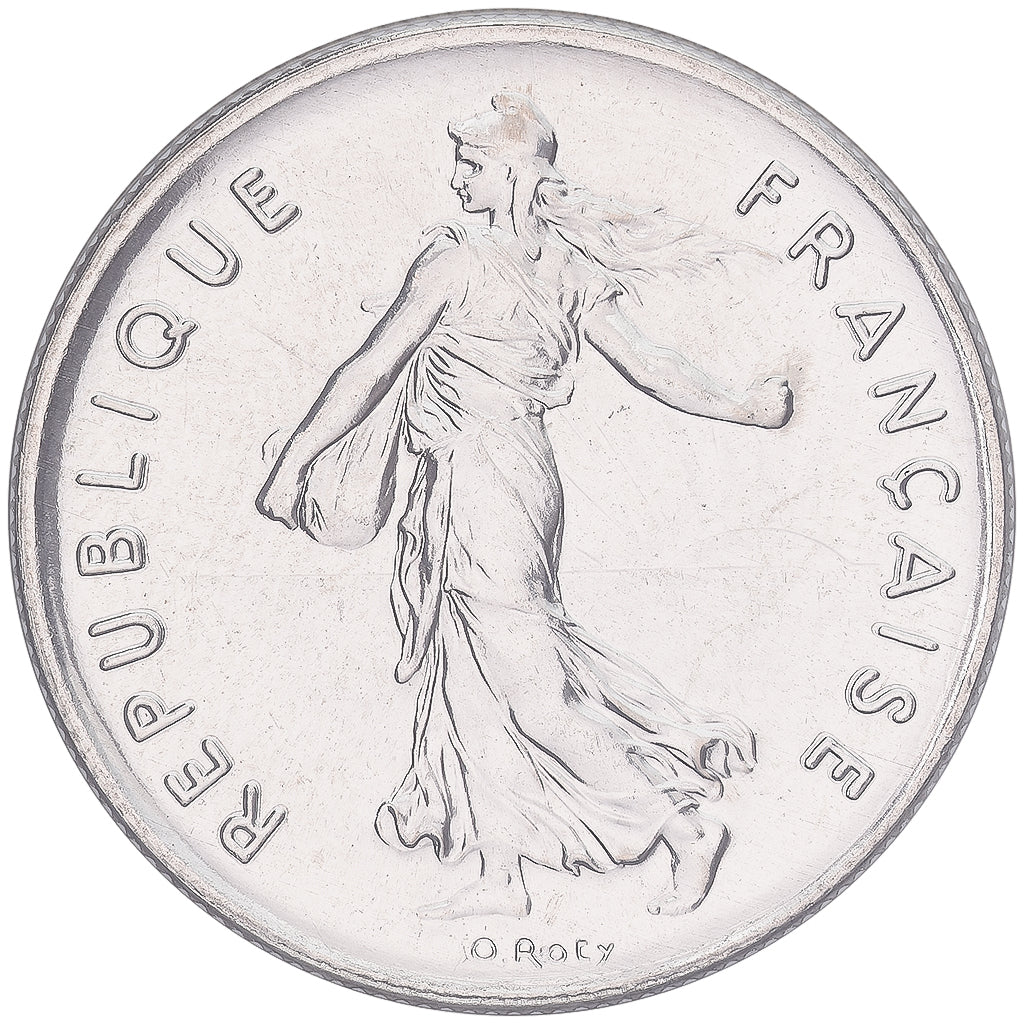 Coin, France, Semeuse, 5 Francs, 1997, Paris, MS(65-70), Nickel Clad