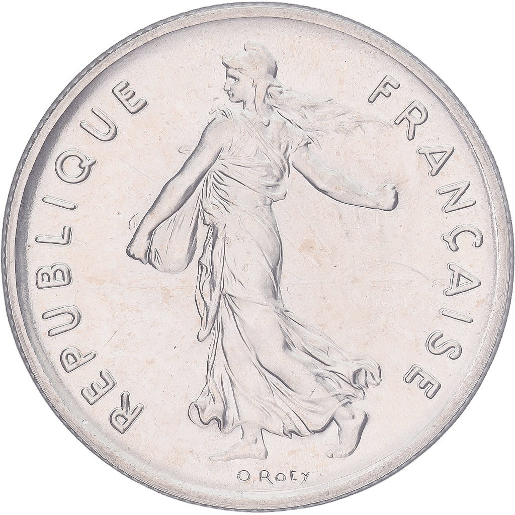 Coin, France, Semeuse, 5 Francs, 1997, Paris, MS(65-70), Nickel Clad