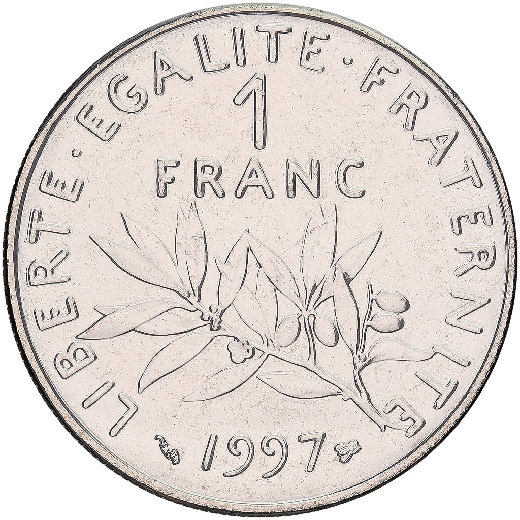 Monnaie, France, Semeuse, Franc, 1997, Paris, FDC, Nickel, Gadoury:474, KM:925.1