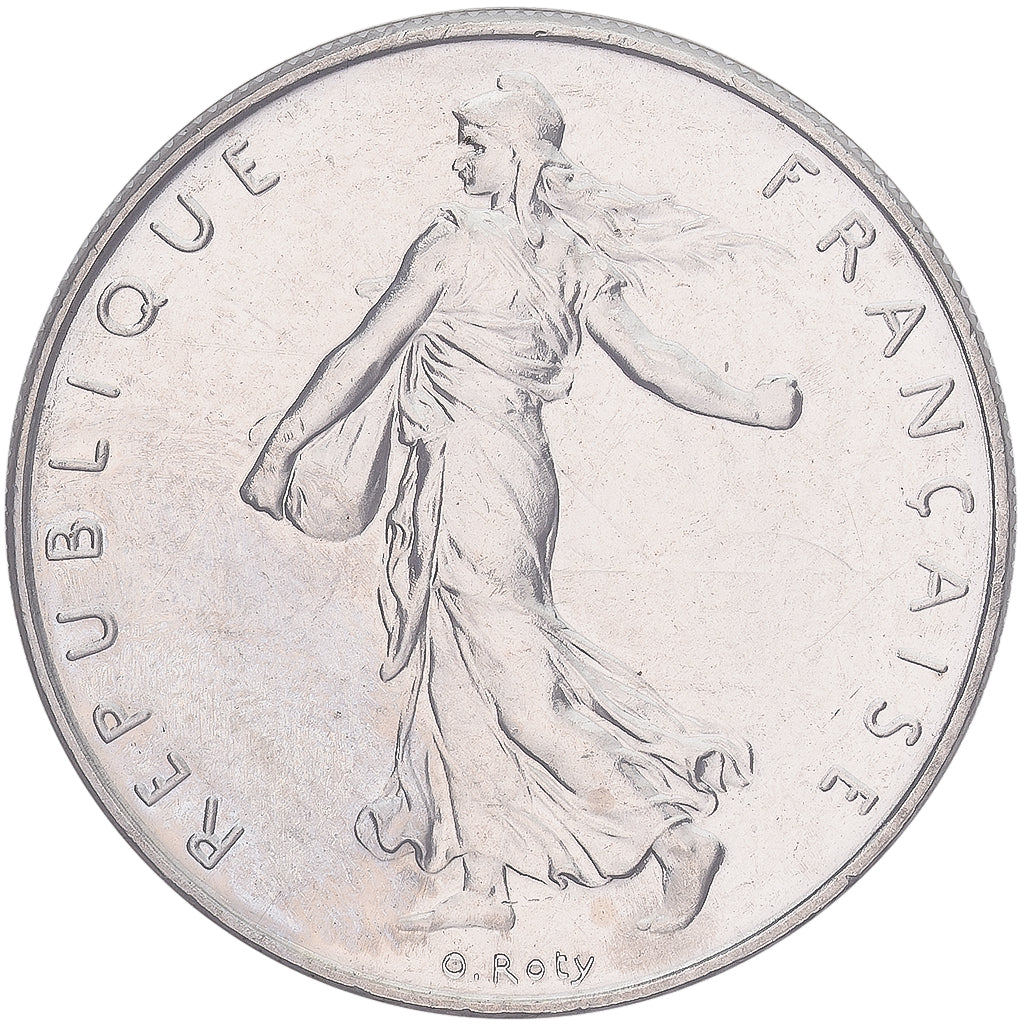 Coin, France, Semeuse, Franc, 1997, Paris, MS(65-70), Nickel, KM:925.1
