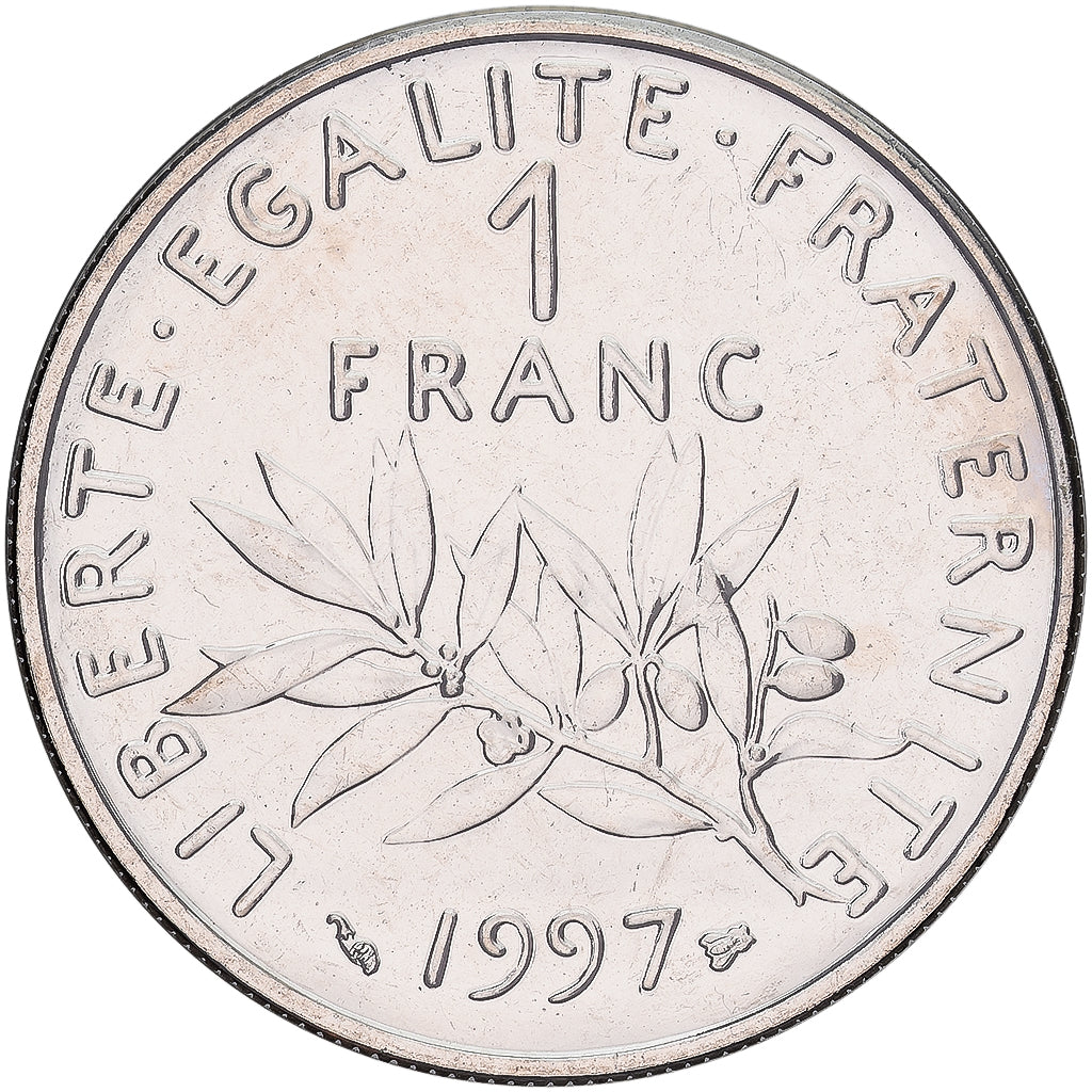 Monnaie, France, Semeuse, Franc, 1997, Paris, FDC, Nickel, Gadoury:474, KM:925.1