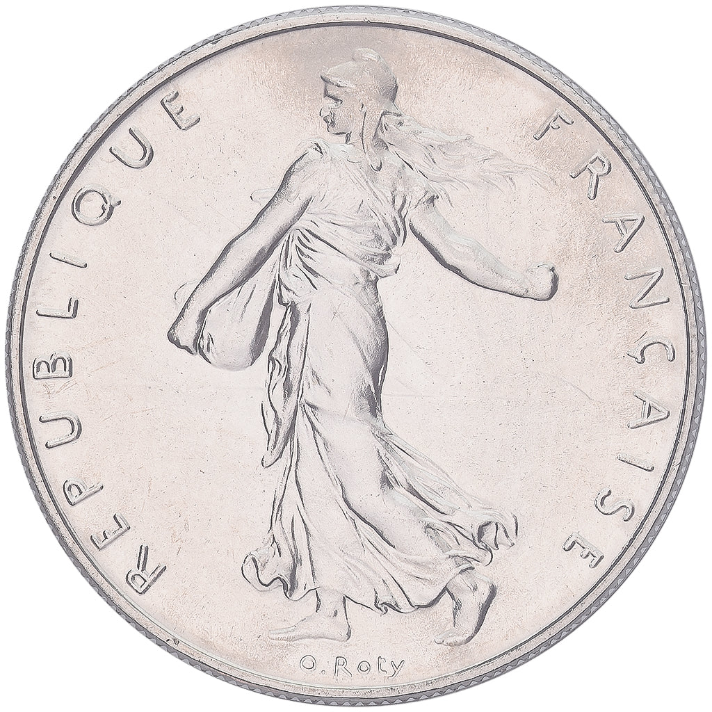 Moneta, Francia, Semeuse, Franc, 1997, Paris, FDC, Nichel, KM:925.1, Gadoury:474