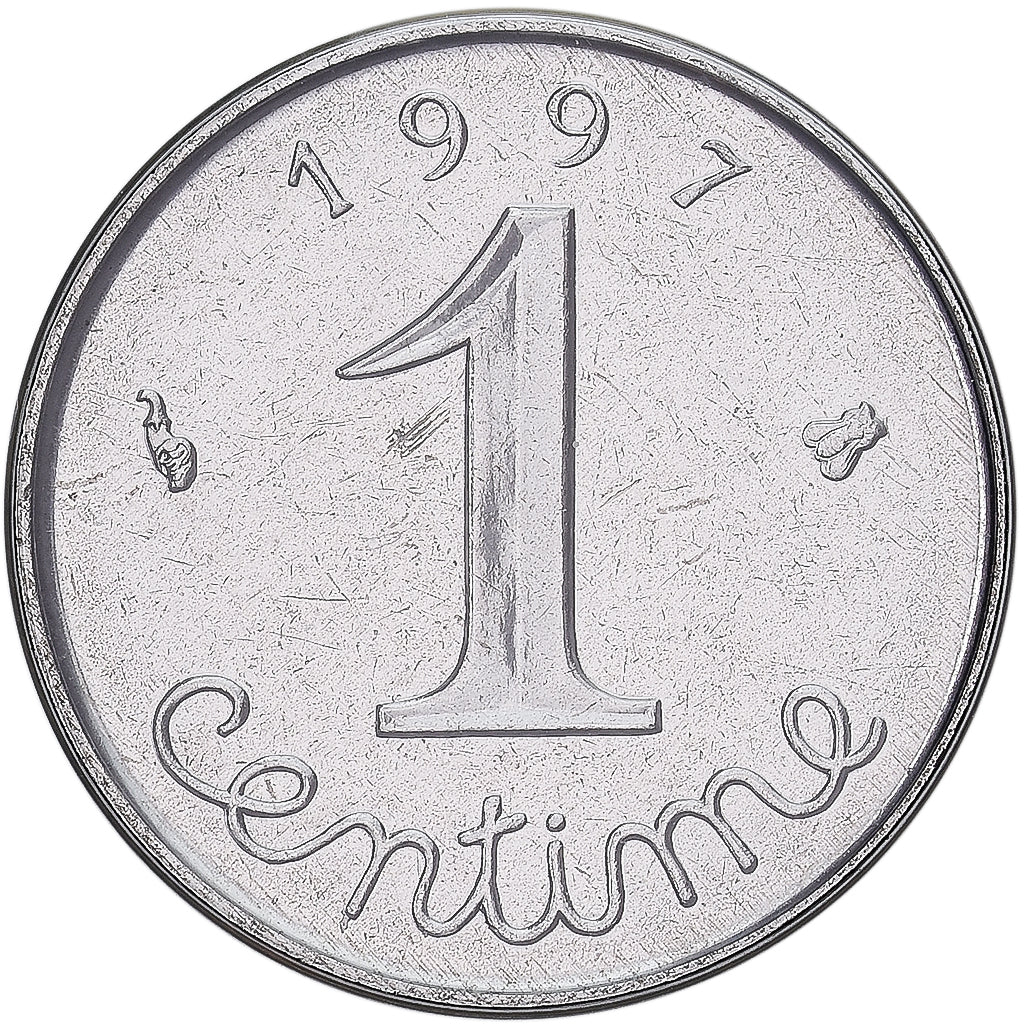 Monnaie, France, Épi, Centime, 1997, Paris, FDC, Acier inoxydable, KM:928