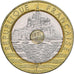 Moneta, Francia, Mont Saint Michel, 20 Francs, 1997, Paris, FDC, Tri-metallico