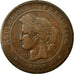 Coin, France, Cérès, 10 Centimes, 1896, Paris, VF(20-25), Bronze, KM:815.1