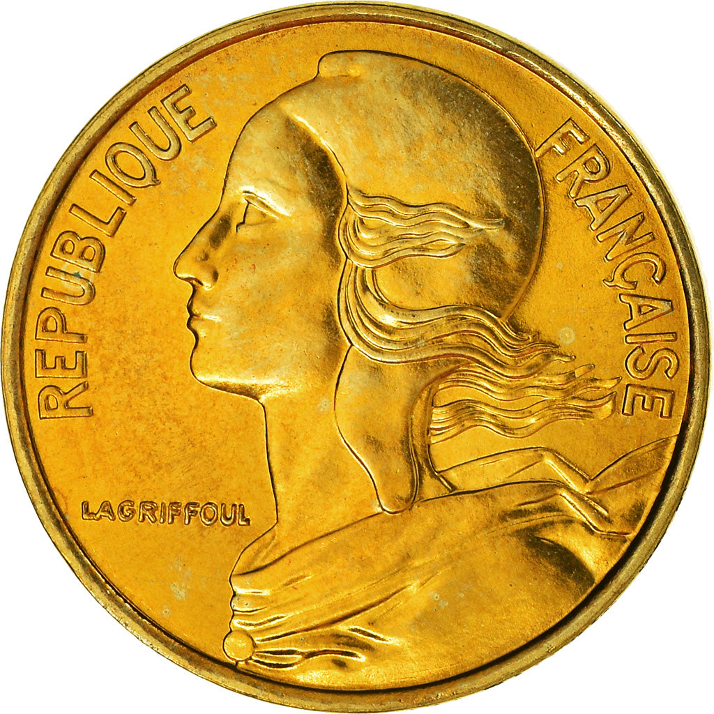 Coin, France, Marianne, 5 Centimes, 1997, Paris, MS(65-70), Aluminum-Bronze