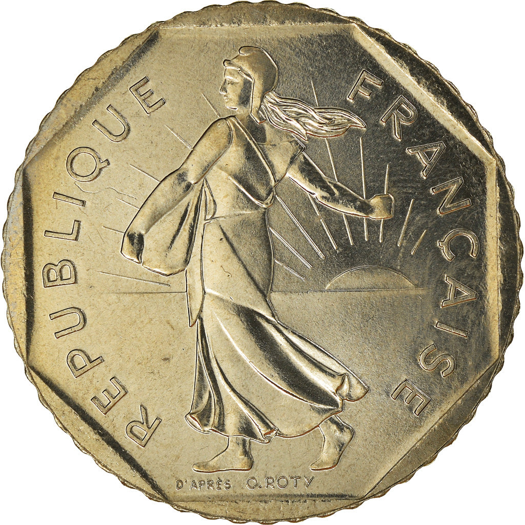 Coin, France, Semeuse, 2 Francs, 1997, Paris, MS(65-70), Nickel, KM:942.1
