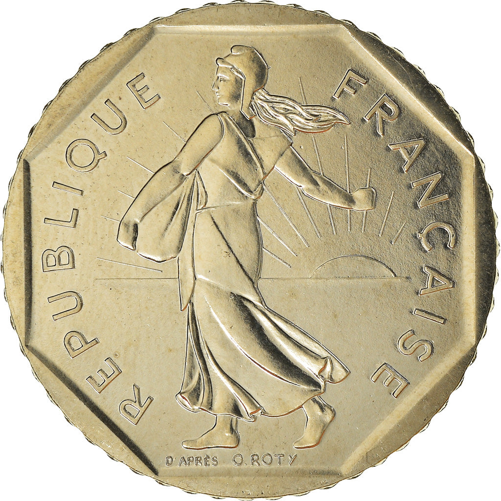 Coin, France, Semeuse, 2 Francs, 1997, Paris, MS(65-70), Nickel, KM:942.1