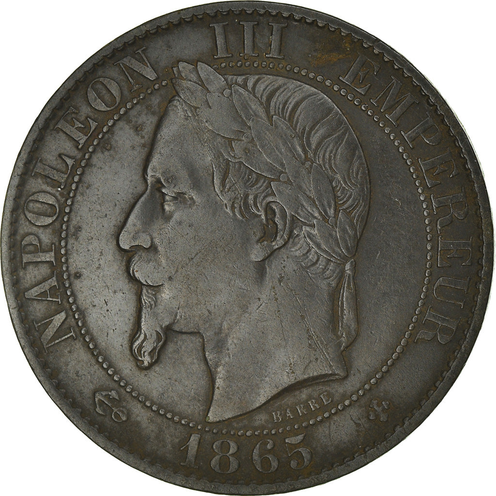 Coin, France, Napoleon III, Napoléon III, 5 Centimes, 1865, Strasbourg