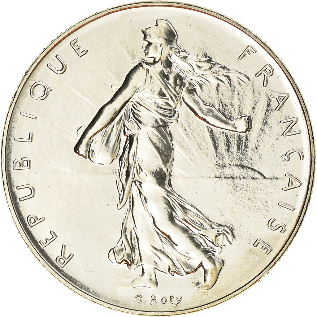 Coin, France, Semeuse, Franc, 1988, FDC, MS(65-70), Nickel, KM:925.1