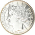 Coin, France, Fraternité, 100 Francs, 1988, Paris, MS(65-70), Silver, KM:966