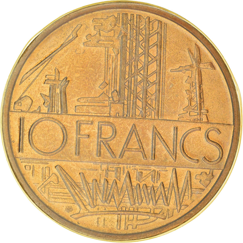 Coin, France, Mathieu, 10 Francs, 1980, Paris, FDC, MS(65-70), Nickel-brass