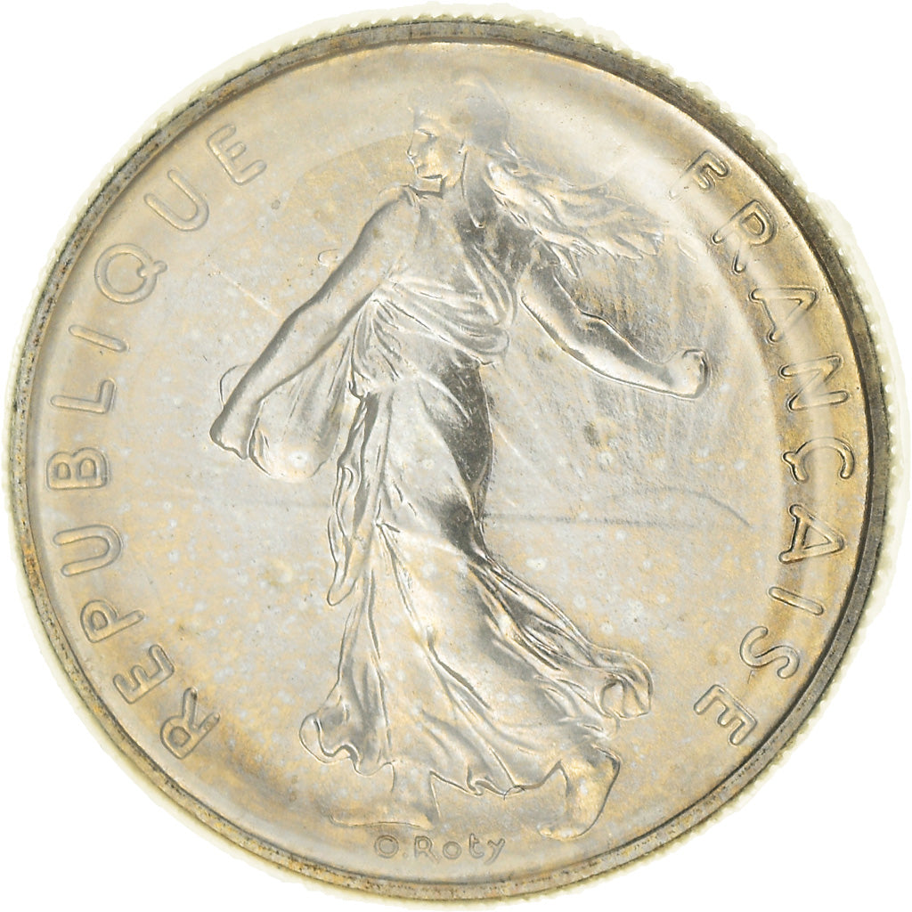 Moneda, Francia, Semeuse, 1/2 Franc, 1980, Paris, FDC, FDC, Níquel, KM:931.1
