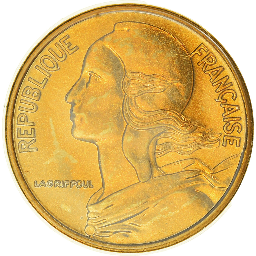 Coin, France, Marianne, 5 Centimes, 1980, Paris, Lagriffoul, MS(65-70)