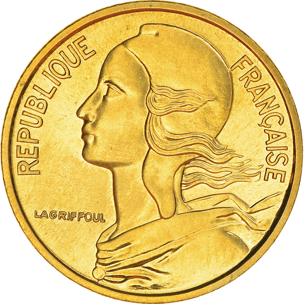 Monnaie, France, Marianne, 5 Centimes, 1974, Paris, Lagriffoul, FDC