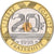 Moneta, Francja, Mont Saint Michel, 20 Francs, 1998, Paris, MS(65-70)